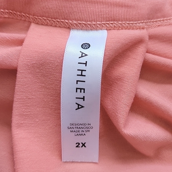Athleta Womens Coral Yin Active Racerback Tank - Size 2X - Picture 7 of 7